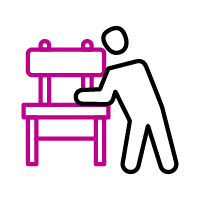 icona persona e sedia secondo giro