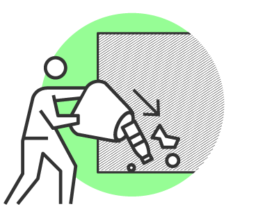 Illustrazione istruzione utilizzo ecostation 3