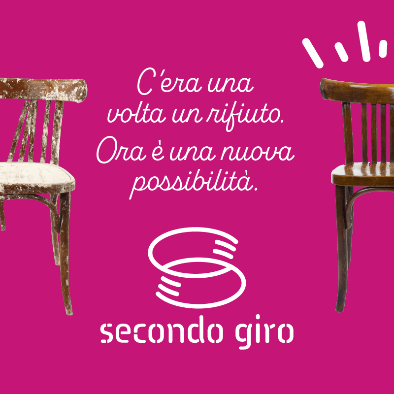 sedia vecchia e sedia restaurata - secondo giro